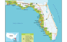 Buy Florida West Coast Map Online