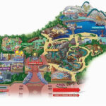 California Adventure Rides Map Maps Of Disneyland Resort In Anaheim