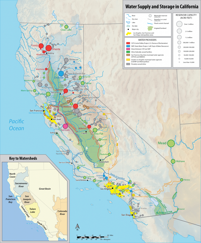 California Almond Farms Map Free Printable Maps