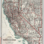 California And Nevada David Rumsey Historical Map Collection