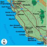 California Coastal Highway Map Printable Maps