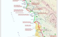 California Coastal Trail Pacific Coast Bike Route Map California