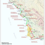 California Coastal Trail Pacific Coast Bike Route Map California