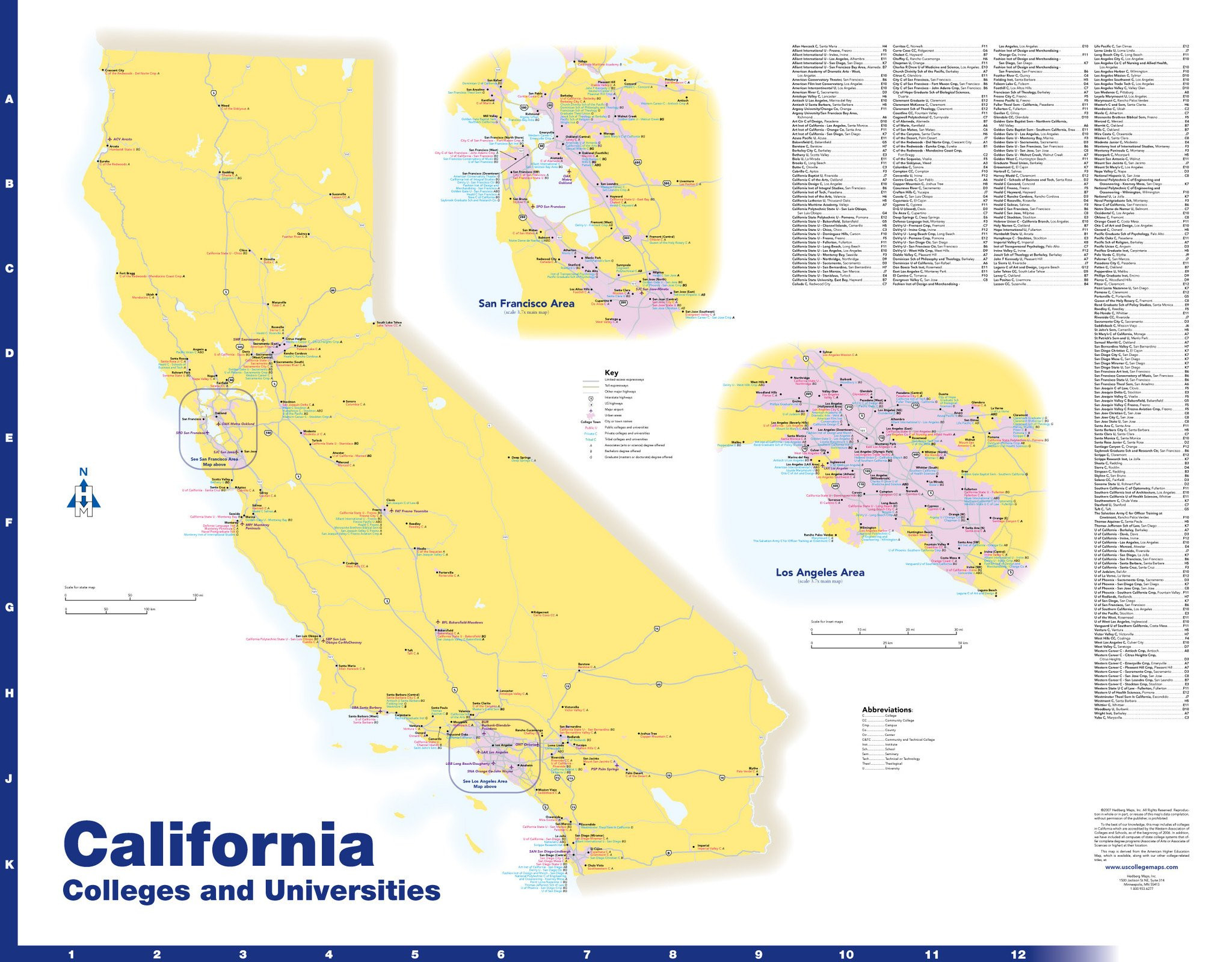 California Community Colleges Map Printable Maps
