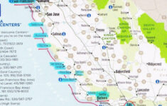 California Highway 1 Road Trip Map Printable Maps