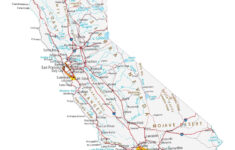 California Lakes And Rivers Map GIS Geography