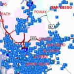 California Megans Law The Map Of South America Sexual Predator Map