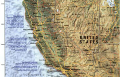 California Nevada And Arizona Map