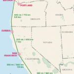 California Pacific Coast Highway Map Free Printable Maps
