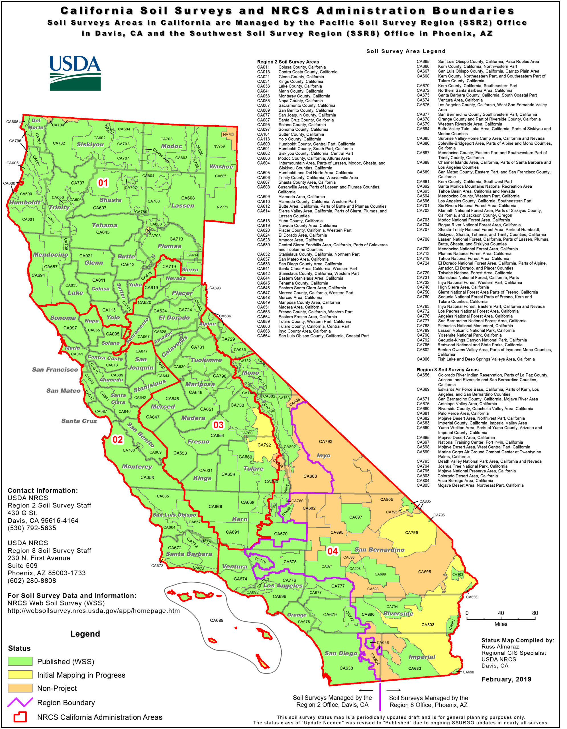 California Soil Map