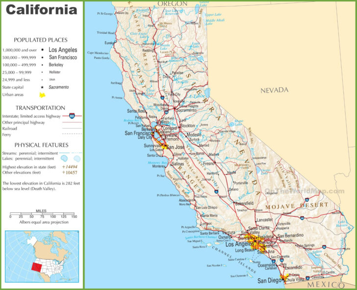 Map Of Freeways And Surface Streets Commerce Calif