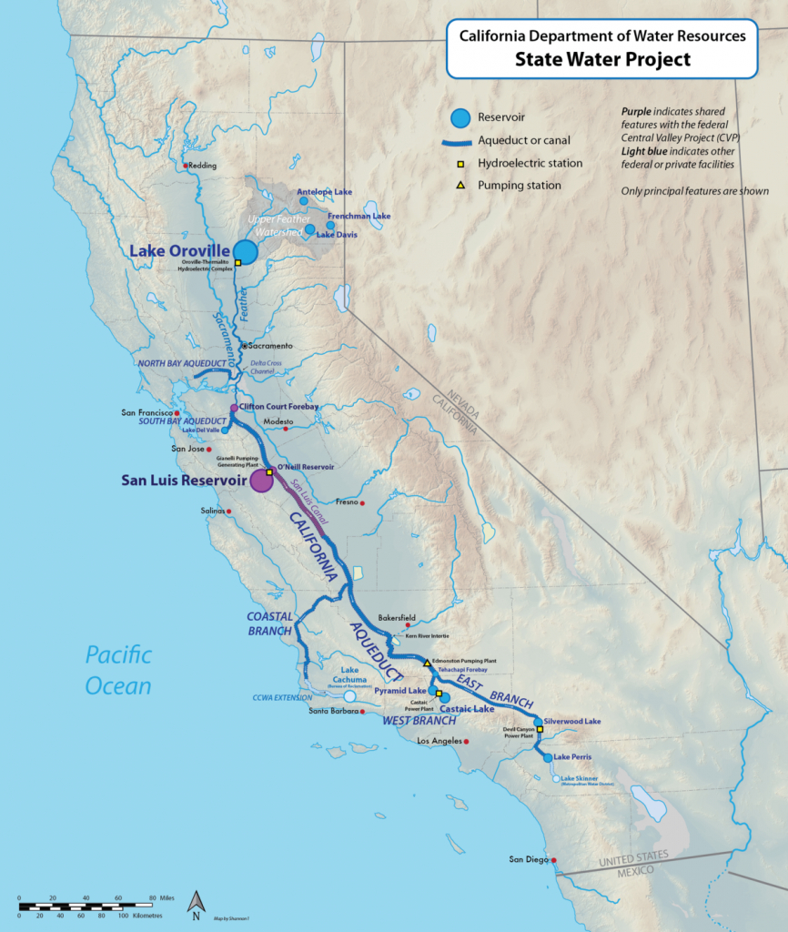 California State Water Project Wikipedia California Aqueduct 