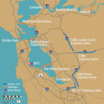 California Toll Roads Map A Look At Traffic Transportation In The