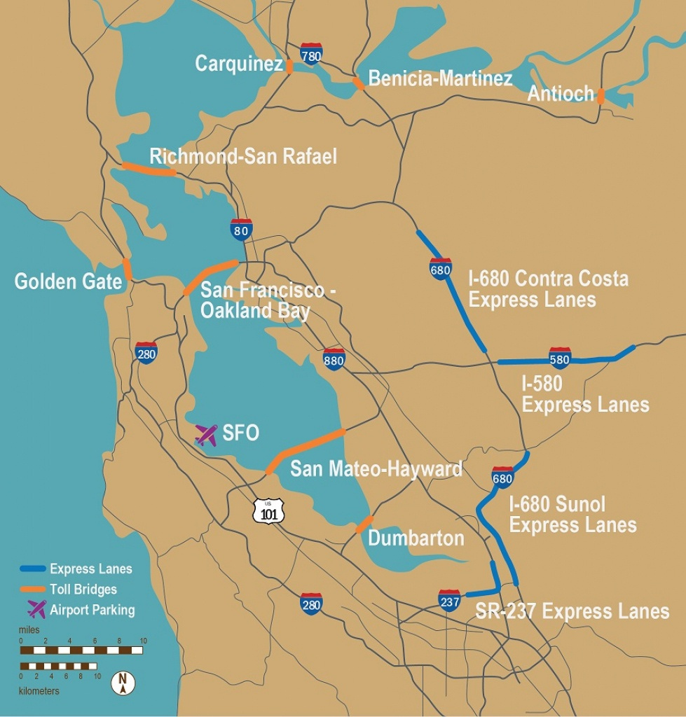 California Toll Roads Map A Look At Traffic Transportation In The 