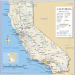 California Usa Road Highway Maps City Town Information