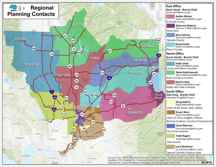 California Chain Control Map