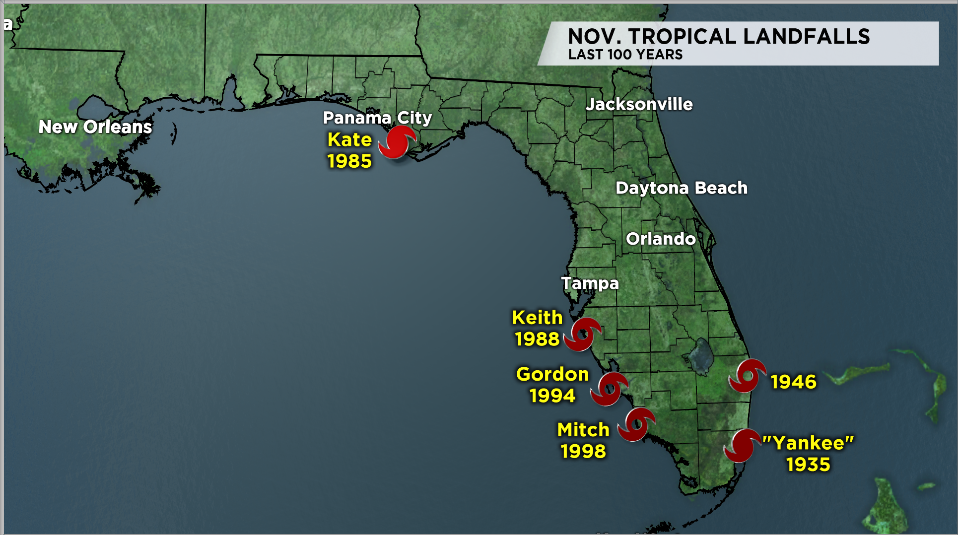 Can Florida Have Tropical Trouble In November 