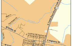 Canton Texas Street Map 4812496