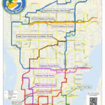 Cape Coral Bicycling Interactive Maps Street Map Of Cape Coral