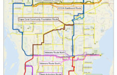 Cape Coral Bicycling Interactive Maps Street Map Of Cape Coral