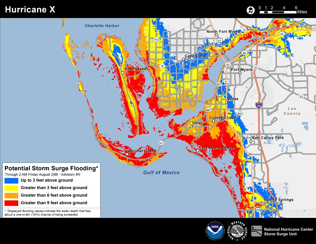 Cape Coral Florida Flood Zone Map Printable Maps
