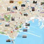 Carte De Naples Sites Touristiques Napoli Napoli Italia Mappa