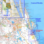 Central Florida Map With Inset