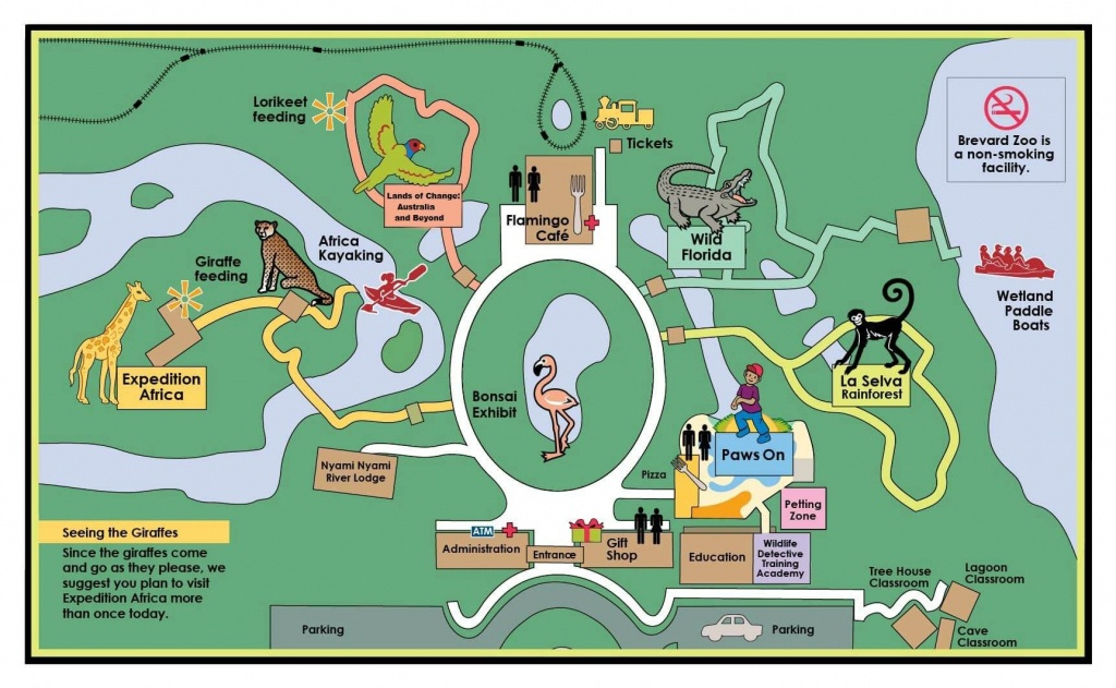 Central Florida Zoo Map Printable Maps