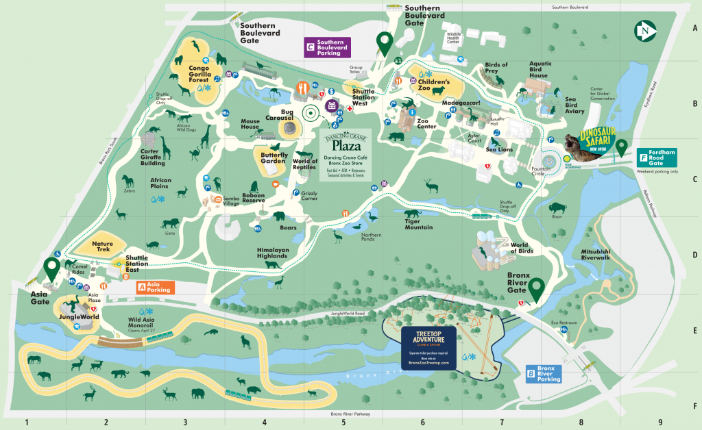 Central Florida Zoo Map Printable Maps