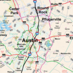 Central Texas Map TexMaps