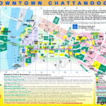 Chattanooga Tourist Map Printable Map Of Chattanooga Printable Maps