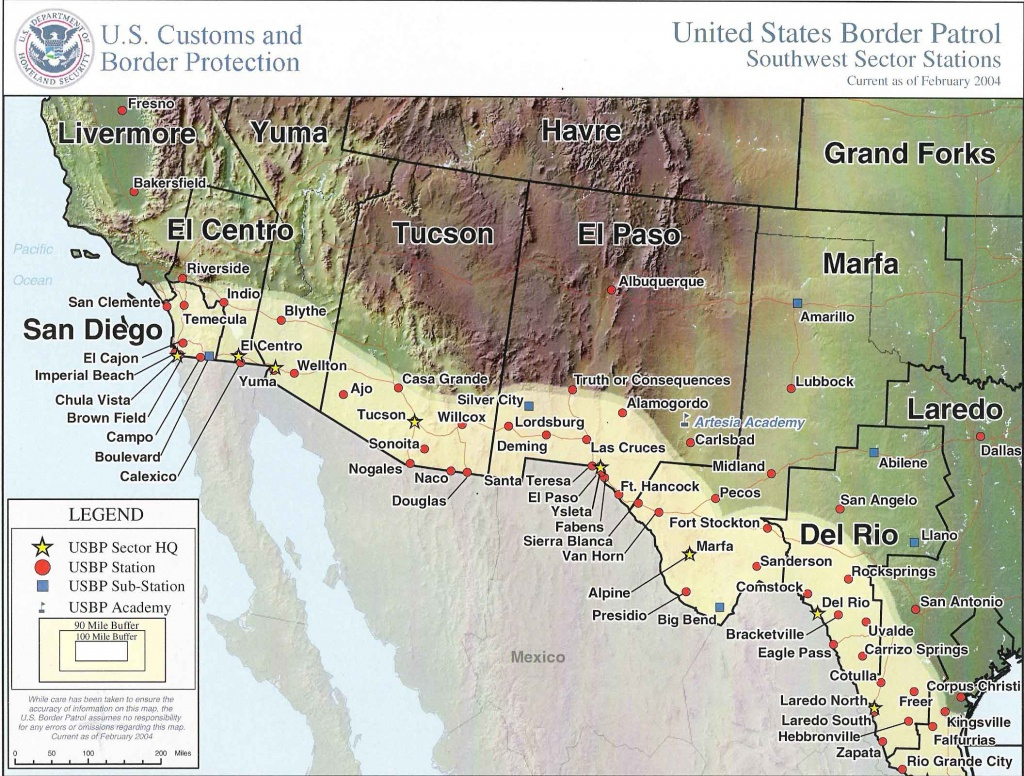 Checkpoint Nation Immigration Checkpoints In Texas Map Printable Maps