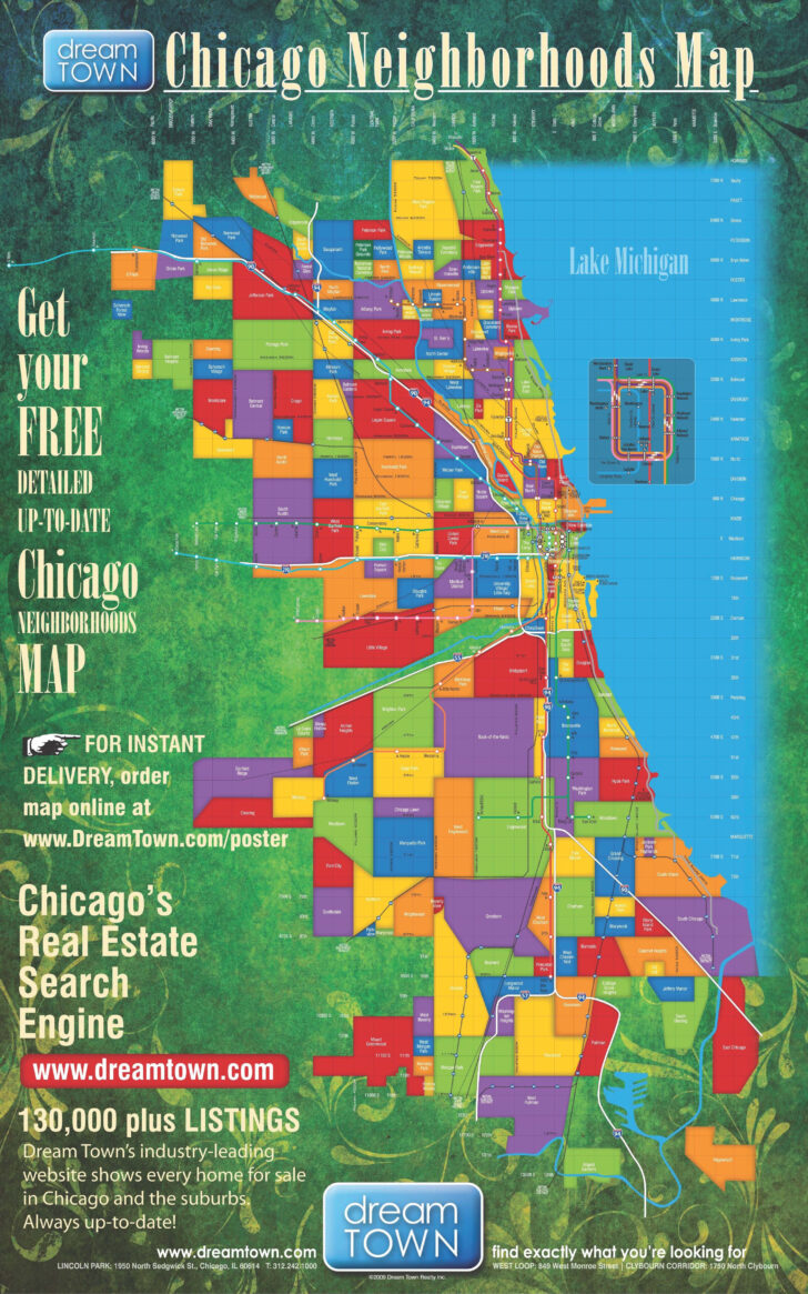 Chicago Suburbs Map