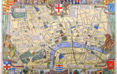 CHILDREN S MAP OF LONDON Colourful Folding Map Of Central London Not