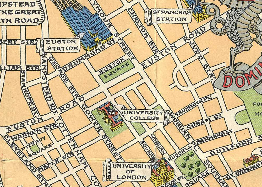Children s Map Of London Mapping London