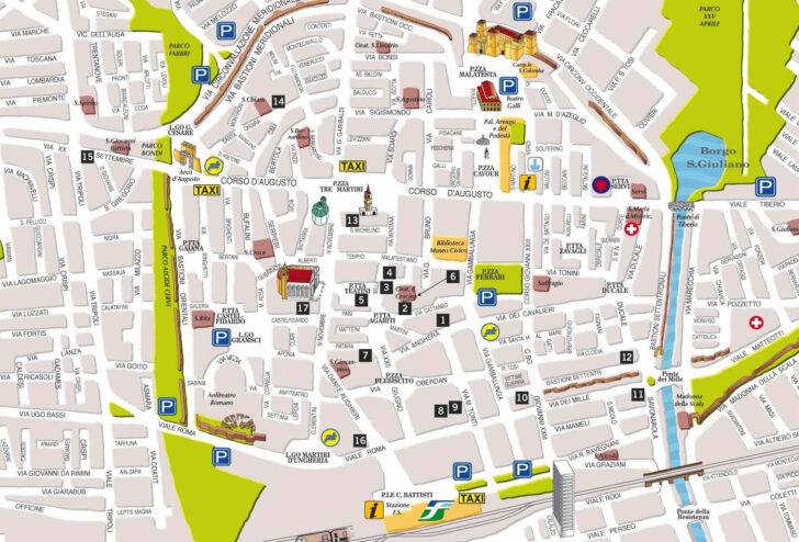 Printable Street Map Of Bologna