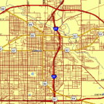 City Map Of Lubbock