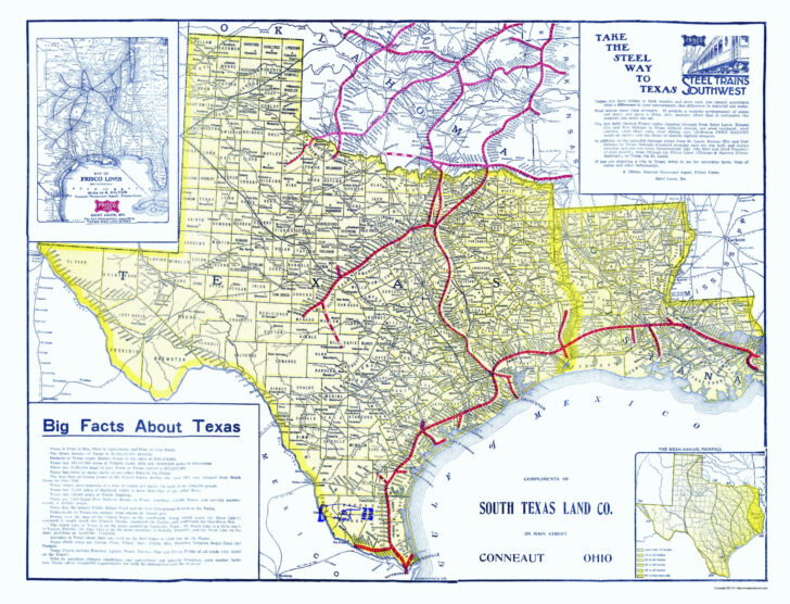 Map Showing Frisco Txjustin Texas