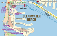 Clearwater Beach Florida Map Map Of The World