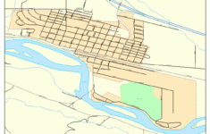 Columbus Montana Street Map 3016825