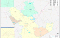 comanche county tx wall map color cast style by marketmaps Comanche County TX Wall Map Color Cast Style By MarketMAPS