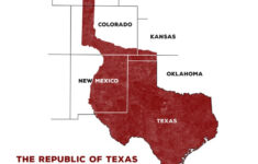 Compared To The Current Shape Of Texas That People Republic Of