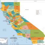 Counties Of California Map Map Of The World