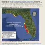 Current Red Tide Map Florida Free Printable Maps