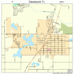 Davenport Florida Street Map 1216450