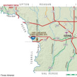 Davy Crockett National Forest Maplets Crockett Texas Map