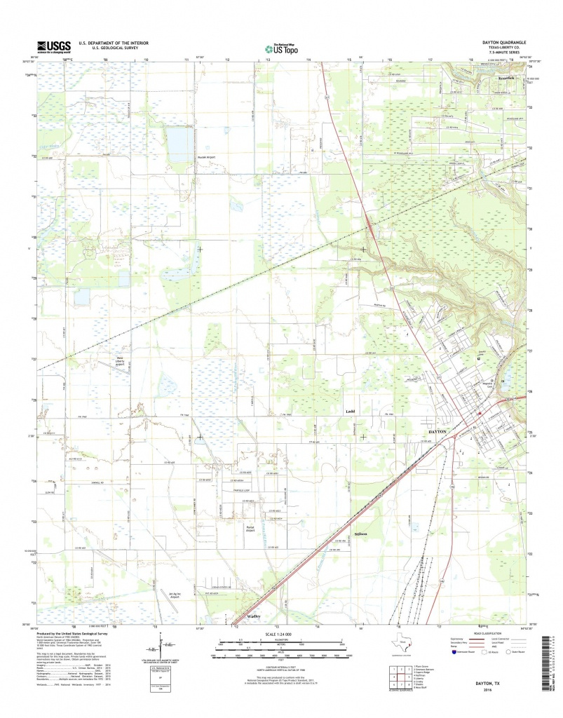 Dayton Texas Map Free Printable Maps