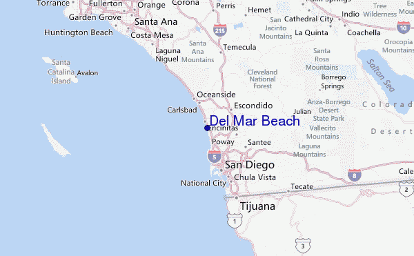 Where Is Del Mar California On The Map