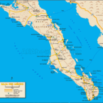 Detailed Baja California Map Printable Maps