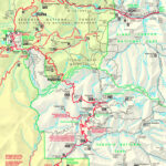 Detailed Map Of Kings Canyon And Sequoia National Parks